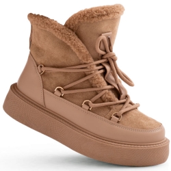 Botki Damskie Ocieplane...